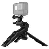 Trípode plegable PULUZ Grip con adaptador y tornillos para GoPro, Insta360, DJI y otras cámaras de acción, carga máxima: 2 kg, carga máxima: 2 kg